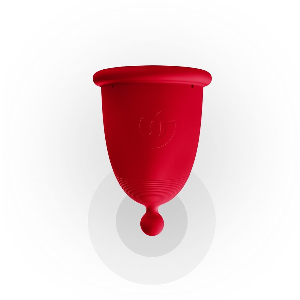 Crvena menstrualna čašica whoop.de.doo svjetlo