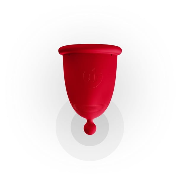 Crvena menstrualna čašica whoop.de.doo svjetlo