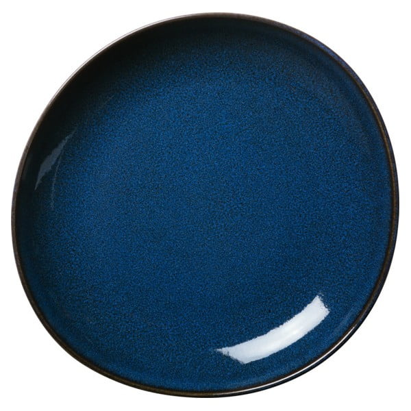 Tamnoplava zdjela od kamenine Villeroy & Boch Like Lave, 27 x 28 cm
