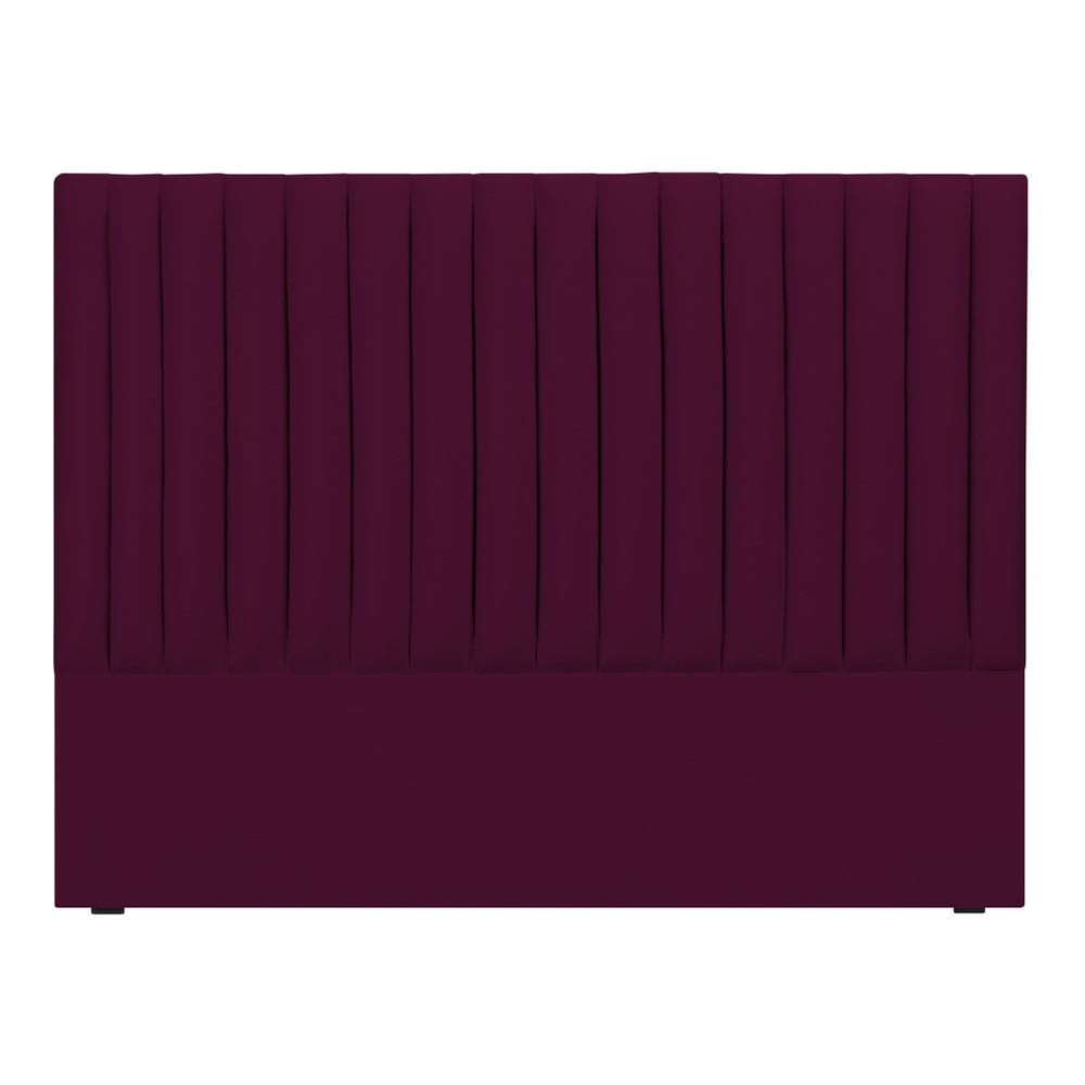 Bordo crveno uzglavlje Cosmopolitan Design NJ, 180 x 120 cm