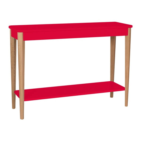 Ragaba Ashme crveni konzolni stol, širina 105 cm