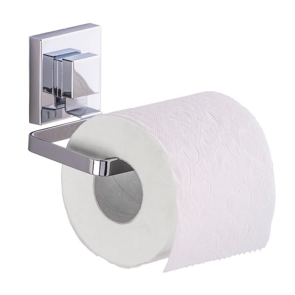 Samostojeći držač toaletnog papira Wenko Vacuum-Loc Quadrio, kapaciteta do 33 kg