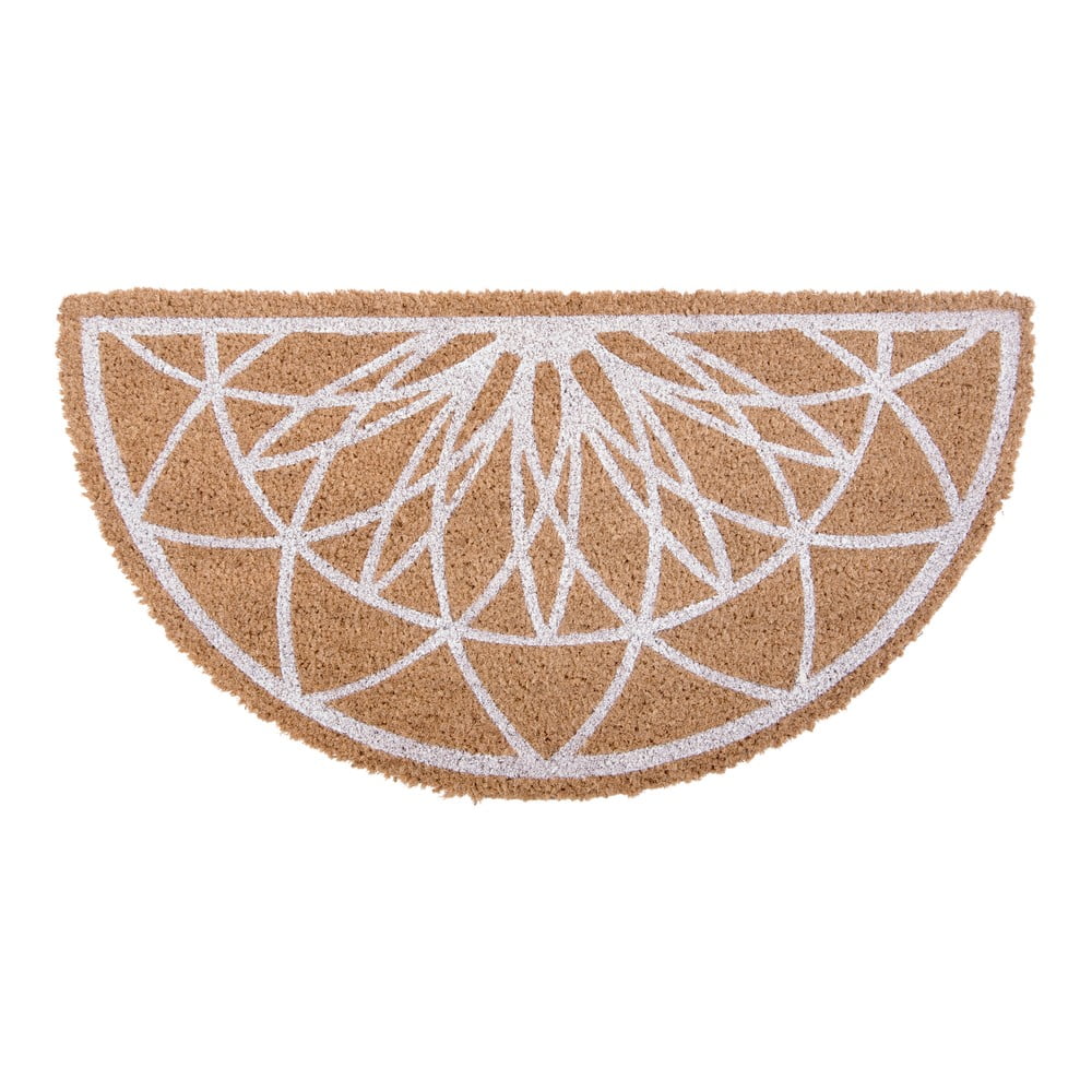 Smeđa polukružna prostirka od kokosovih vlakna PT LIVING Fairytale coir