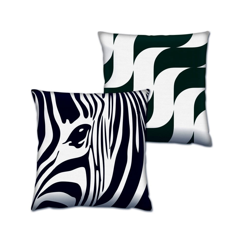 Set od 2 jastuka Zebra, 43 x 43 cm