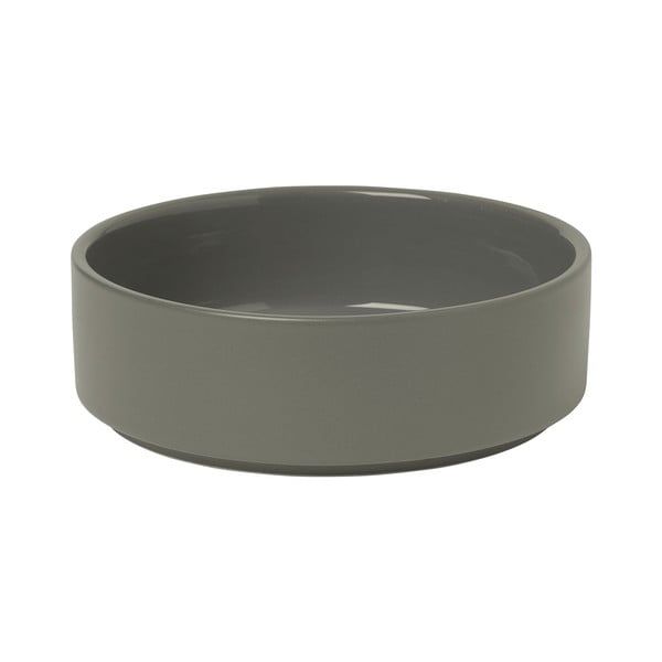 Siva keramička zdjela za žitarice Blomus Pilar