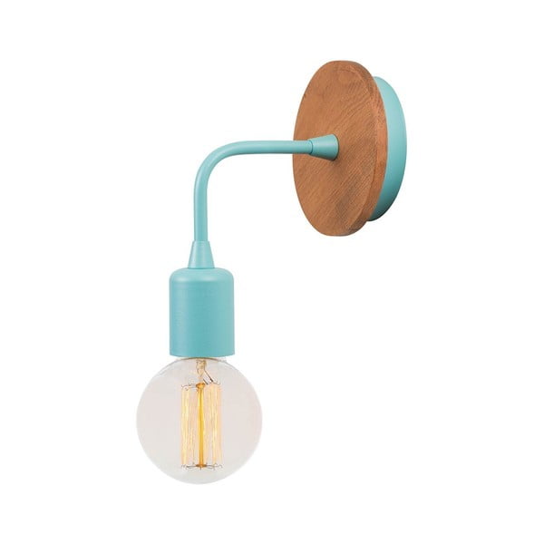 Plava zidna svjetiljka Homemania Decor Simple Drop