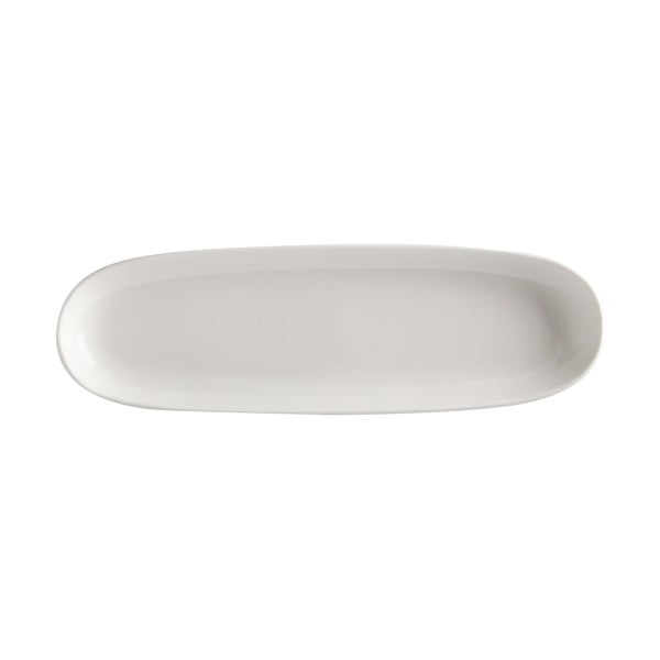 Bijeli porculanski tanjur za posluživanje Maxwell & Williams Basic, 40 x 12,5 cm