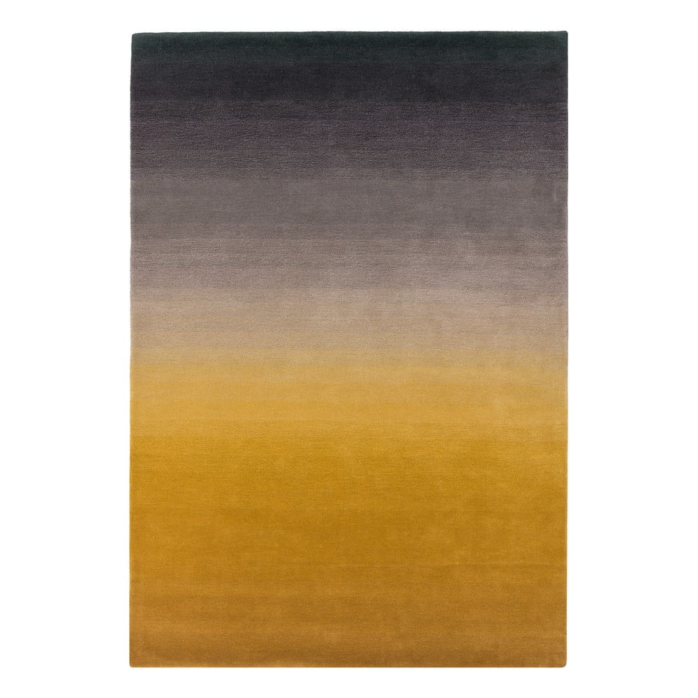 Žuto-sivi tepih Asiatic Carpets Ombre, 120 x 170 cm