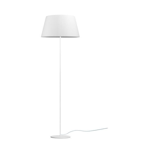 Bijela podna lampa Sotto Luce KAMI, ⌀ 45 cm