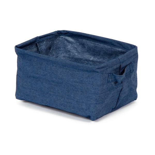 Plava košara za pohranu Compactor Jean, 25 x 15 cm