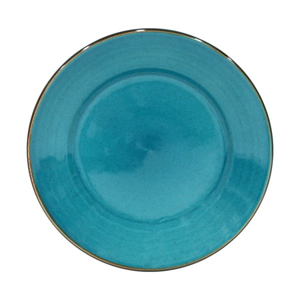 Plavi tanjur od kamenine Casafina Sardegna, ⌀ 30 cm