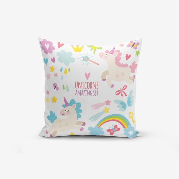 Jastučnica s primjesom pamuka Minimalist Cushion Covers Unicorn Child, 45 x 45 cm