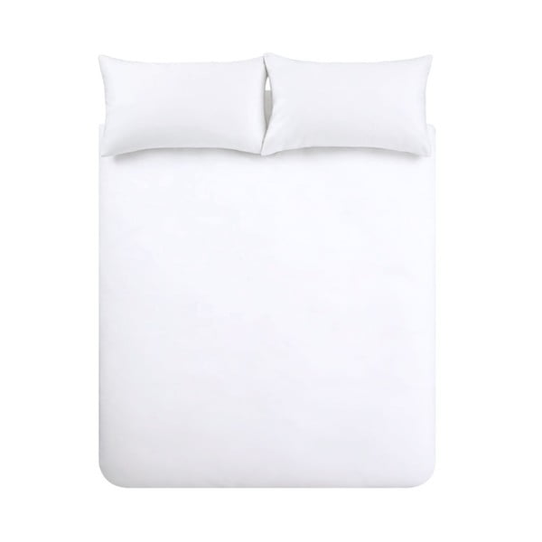 Bijela posteljina od organskog pamuka Bianca Organic, 135 x 200 cm