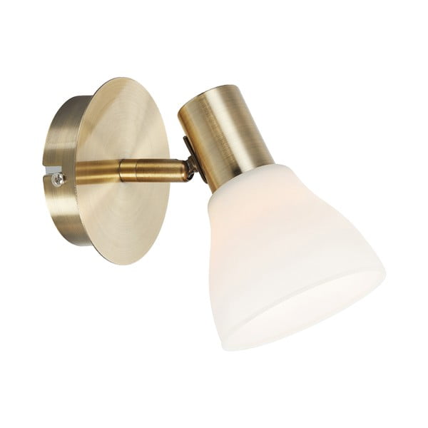 Zidna svjetiljka u bijelo-zlatnoj boji Markslöjd Vero