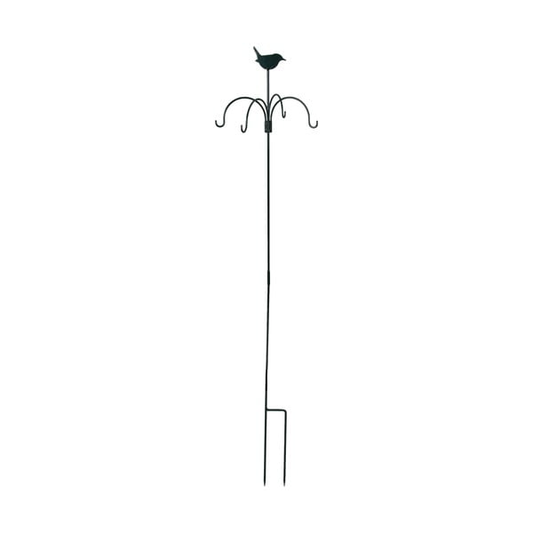 Tamnozelena hranilica za ptice Esschert Design, visina 148 cm