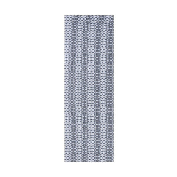 Plavi vanjski tepih NORTHRUGS Coin, 80 x 200 cm