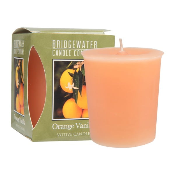 Mirisna svijeća Bridgewater Candle Company Orange Vanilla, 15 sati gorenja