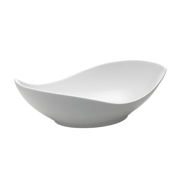 Bijela porculanska zdjela Maxwell & Williams Oslo, 31 x 16 cm