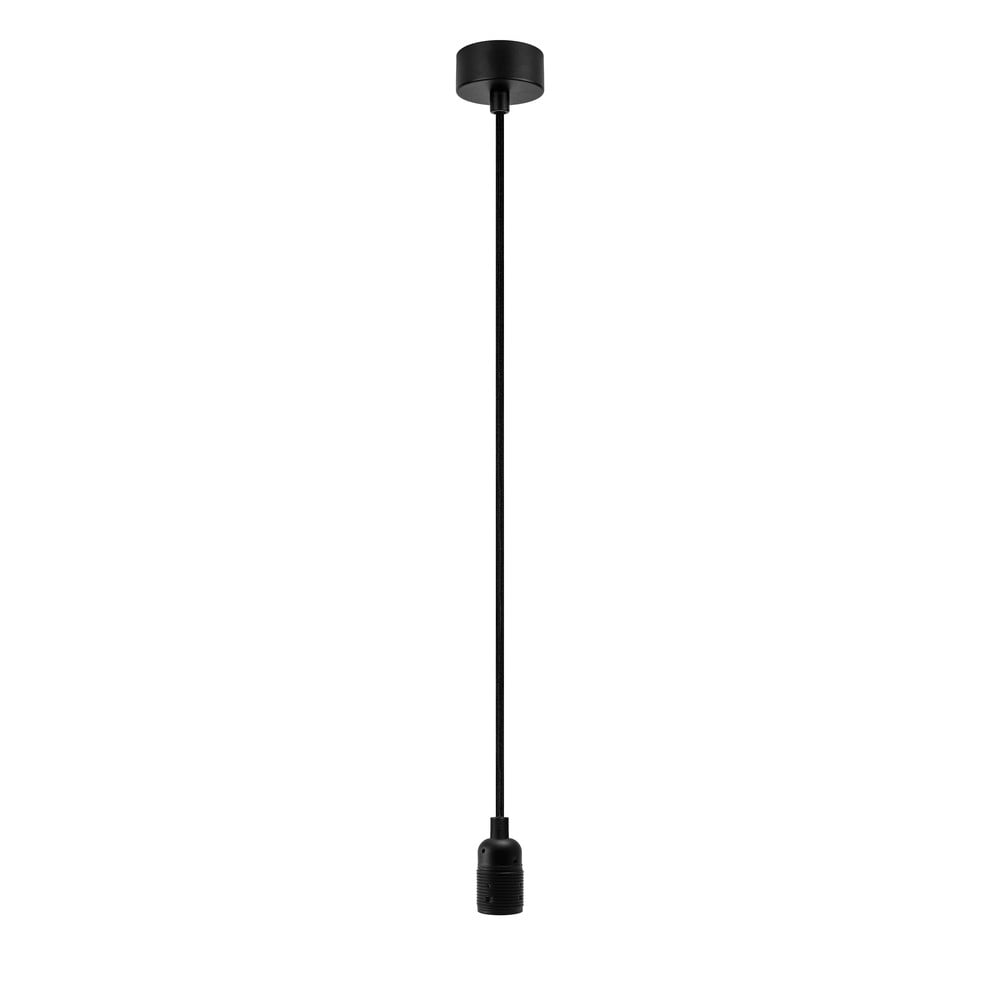 Crna viseća svjetiljka bez zaslona Bulb Attack Uno