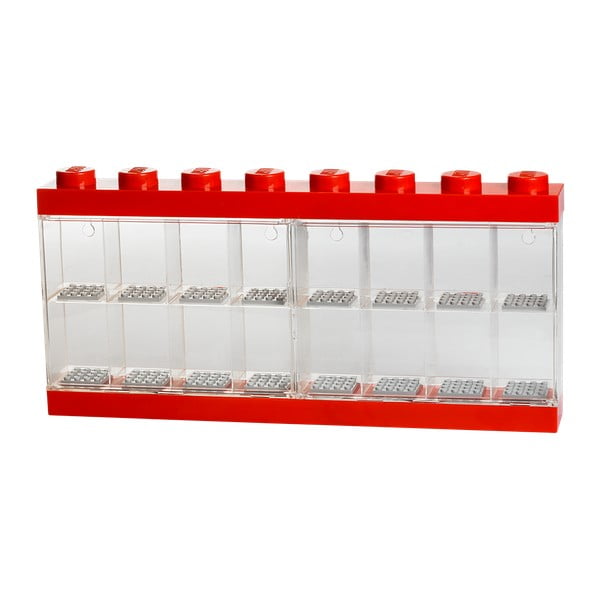 Crvena kolekcionarska kutija za 16 figurica LEGO®