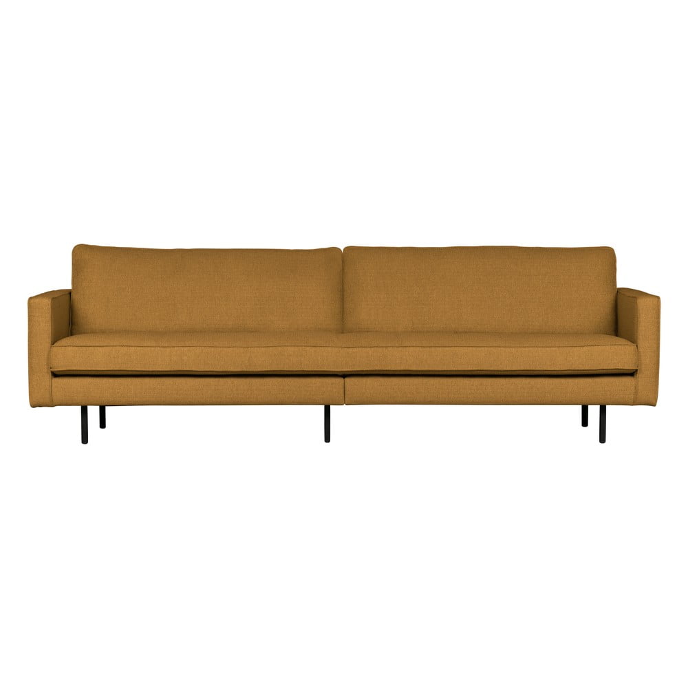 Tamnožuta sofa BePureHome Rodeo, 277 cm