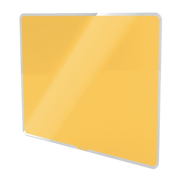 Žuto staklo magnetska ploča Leitz Cosy, 80 x 60 cm