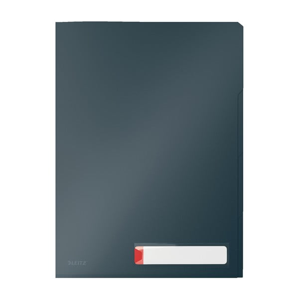 Sivi uredski fascikl za sortiranje Leitz Cosy, A4