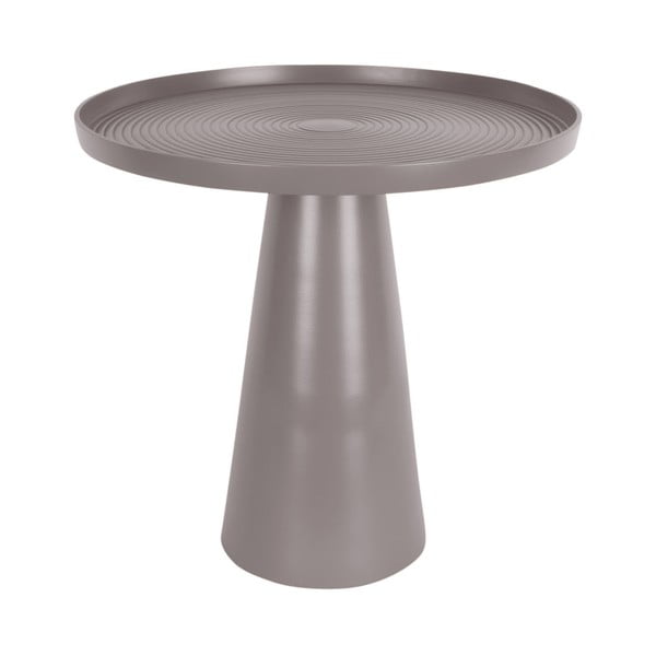 Sivi metalni pomoćni stolić Leitmotiv Force, visina 37,5 cm