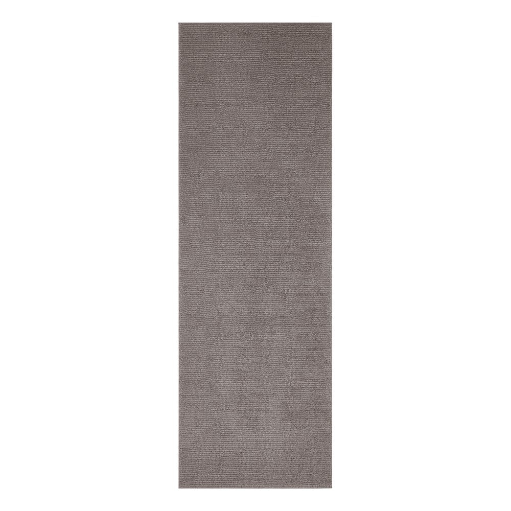 Tamno siva podloga Mint Rugs SuperSoft, 80 x 250 cm