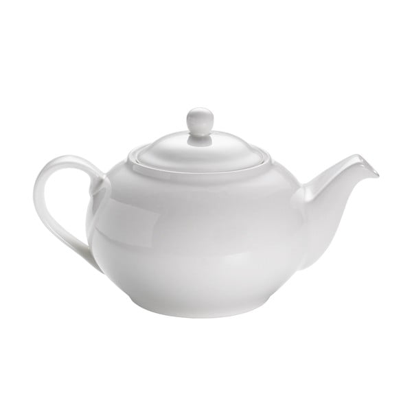 Bijeli porculanski čajnik Maxwell & Williams Basic, 1 l