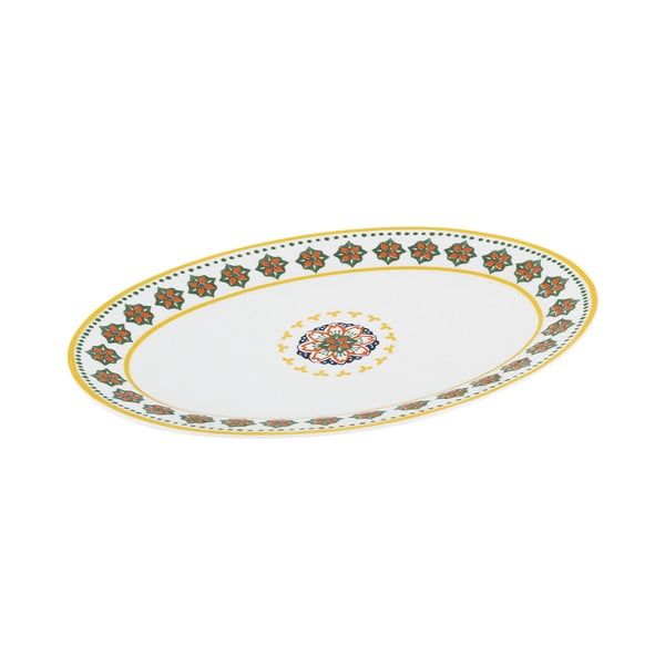 Porculanski tanjur za posluživanje Villa Altachiara Gardeny, 29,5 x 21 cm