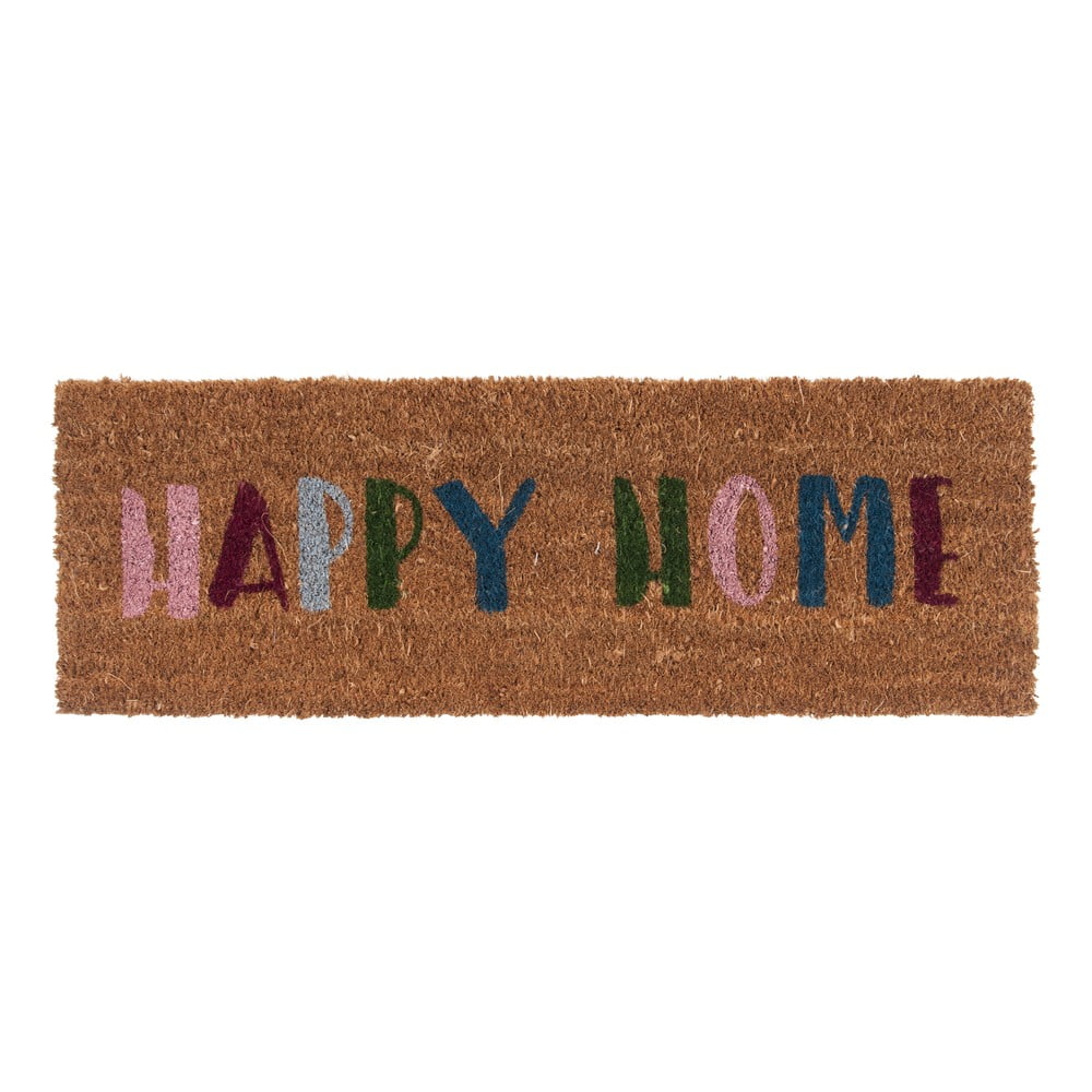 Kokosovo vlakno prostirka PT LIVING Happy Home, 26 x 75 cm