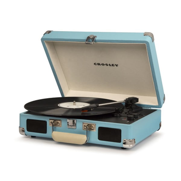 Svjetloplavi gramofon Crosley Cruxe Deluxe