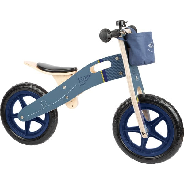 Plavi dječji bicikl za balansiranje Legler Airplane
