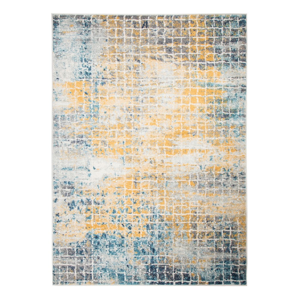 Plavo-žuti tepih Flair Rugs Urban, 200 x 275 cm