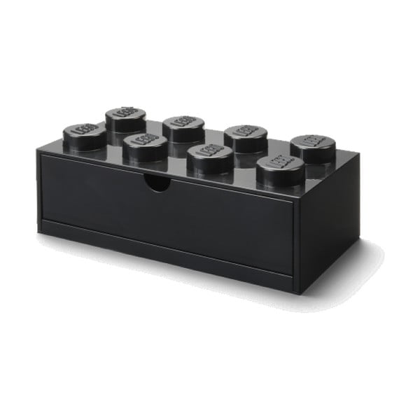 Crna kutija s ladicom LEGO® Brick, 31,6 x 11,3 cm