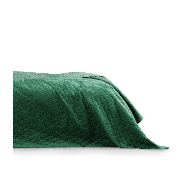 Zeleni prekrivač AmeliaHome Laila Jade, 220 x 240 cm