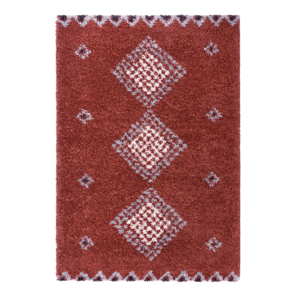 Crveni tepih metvice s Rugs Cassia, 80 x 150 cm