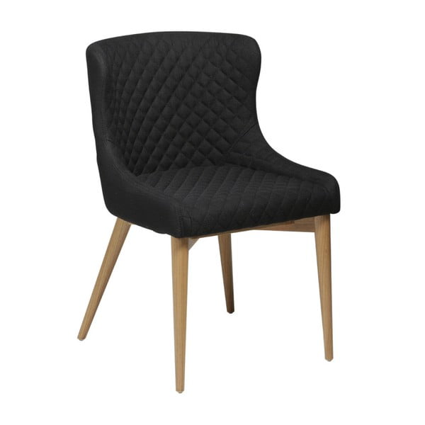 Crna stolica za blagovaonu DAN-FORM Denmark Vetro