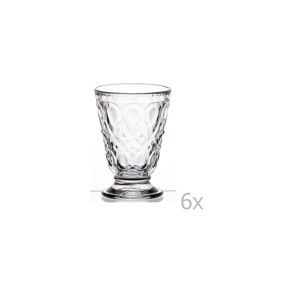 Set od 6 prozirnih čaša La Rochère Lyonnais, 200 ml