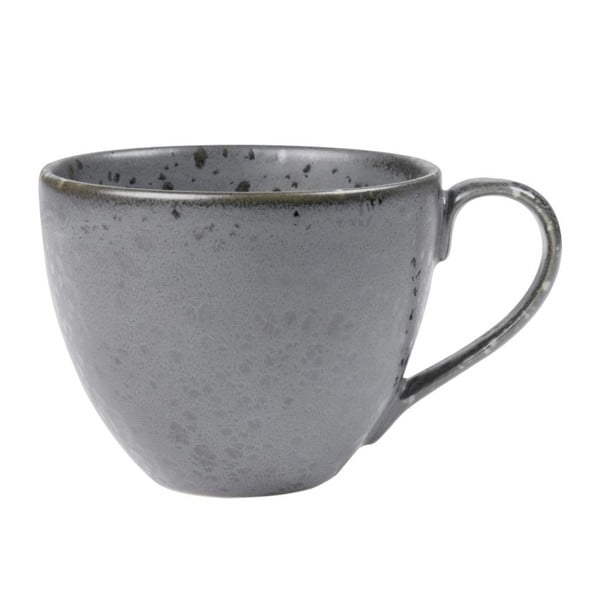 Siva šalica za čaj od kamenine Bitz Mensa, 460 ml