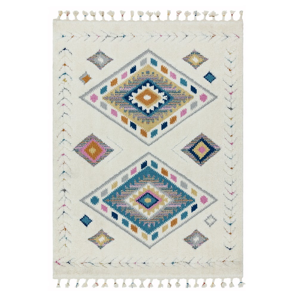 Bež tepih Asiatic Carpets Rhombus, 80 x 150 cm