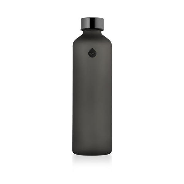 Crna bočica od borosilikatnog stakla Equa Mismatch Ash, 750 ml