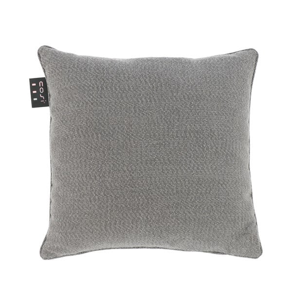 Sivi jastuk za grijanje Cosi od Sunbrella tkanine, 50 x 50 cm