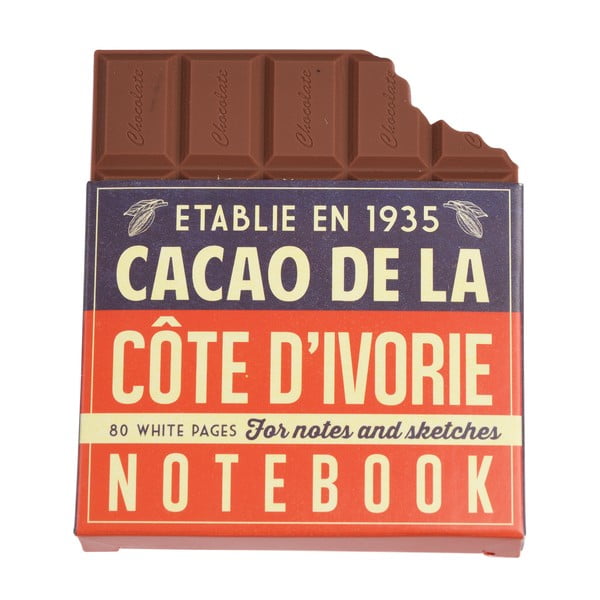 Bilježnica u obliku čokolade Rex London Chocolate Notebook