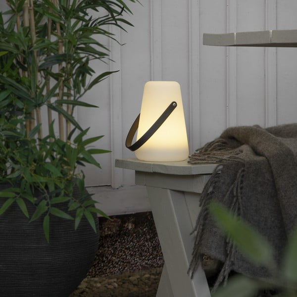 Bijela LED svjetiljka Star Trading Linterna, visina 29 cm