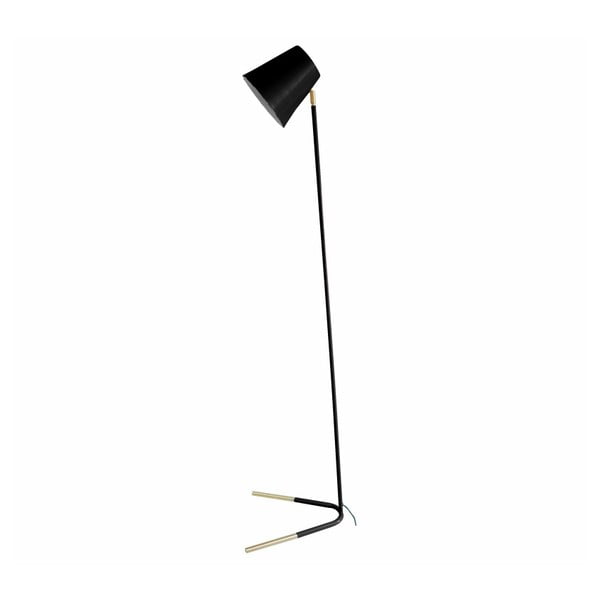 Crna samostojeća svjetiljka sa zlatnim detaljima Leitmotiv Noble