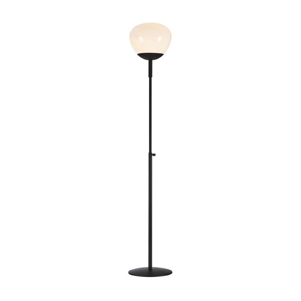 Crna podna svjetiljka Markslöjd Rise, visina 151 cm