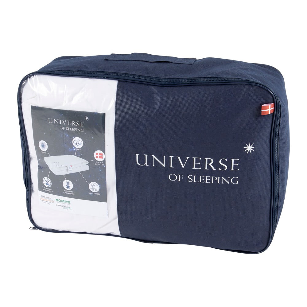 Zimski poplun s punjenjem od perja 200x200 cm Neptune Warm – Universe of Sleeping