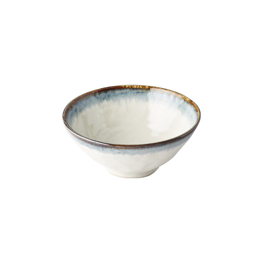 Bijela keramička zdjela za udon MIJ Aurora, ø 20 cm